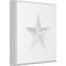 Ekena Millwork Standard Sedgwick Star Rosette With Rounded Edge, 7"W x 7"H x 1"P ROSP070X070X100SDG08 - alternate 1